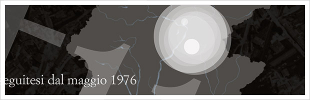Friuli 1976 Earthquake Museum // Video animation of the 1976 seismic sequence ( Concept, graphic design, animation )