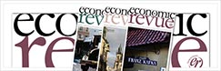 Economic Revue // Czech Republic economic magazine ( Logo and graphic design / through Prospero )