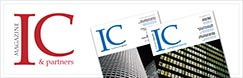 IC&Partners Magazine // Corporate Magazine - Economics in Eastern Europe ( Logo and graphic design / through Prospero )