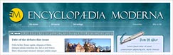 Encyclopaedia Moderna // Online Magazine of Science and Culture ( Graphic design and CSS )